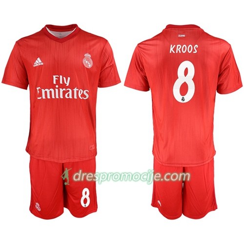 Real Madrid Dres Kroos 8 Dječji Treći 2018/19 Kratkih Rukava Real Madrid Dres Kroos 8 Dječji Treći 2018/19 Kratkih Rukava